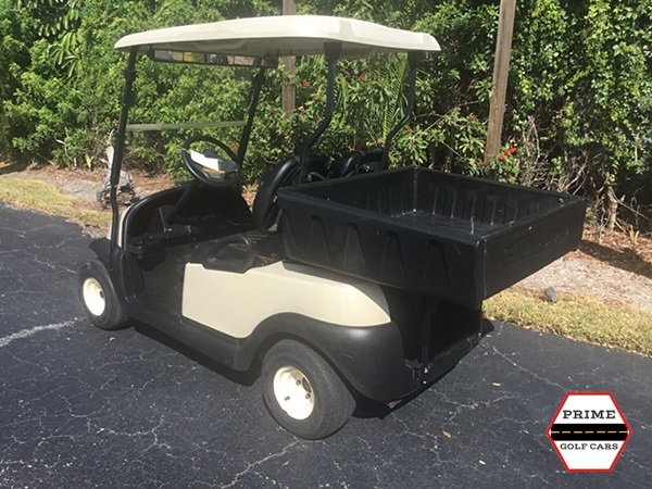 Club Car Utility Box Bed Cart affordable golf cart rental, golf cart rent doral