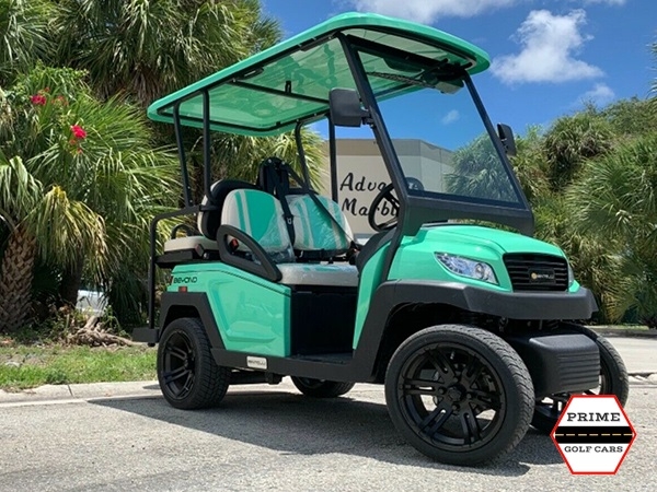 Mint Bintelli Beyond 4 Passenger Golf Cart affordable golf cart rental, golf cart rent doral