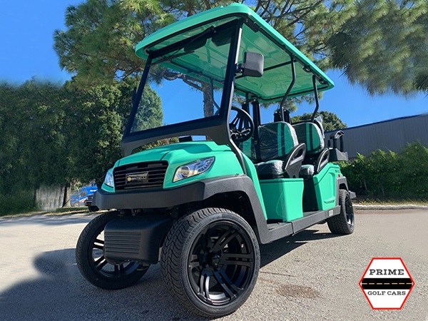 Mint Bintelli Beyond 6 Passenger Golf Cart affordable golf cart rental, golf cart rent doral