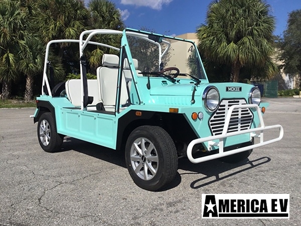 Mint Mokee 4 Passenger Golf Cart affordable golf cart rental, golf cart rent doral