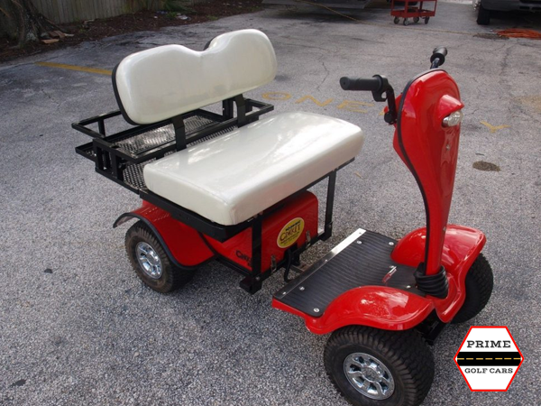Red Cricket ESV Golf Cart affordable golf cart rental, golf cart rent doral