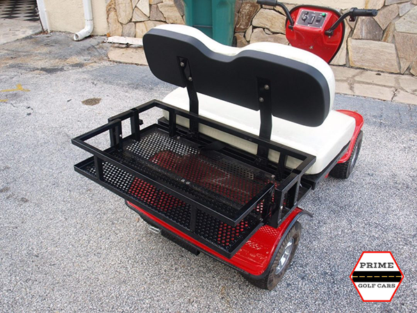 Red Cricket ESV Mini Mobility Golf Cart affordable golf cart rental, golf cart rent doral