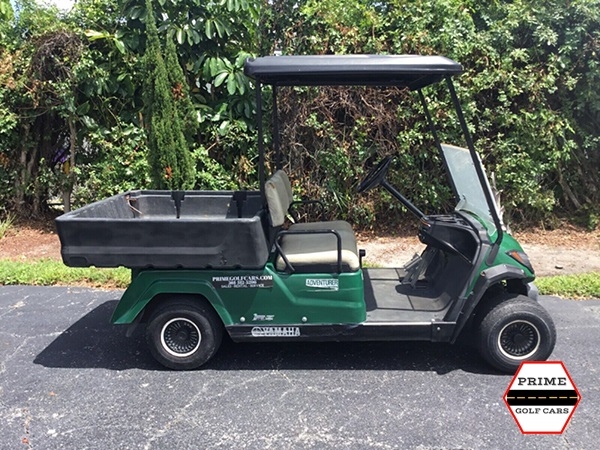 Yamaha Utility Box Bed Cart affordable golf cart rental, golf cart rent doral